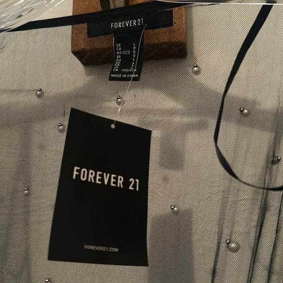 Forever 21 sheer cardigan - Picture 3 of 5